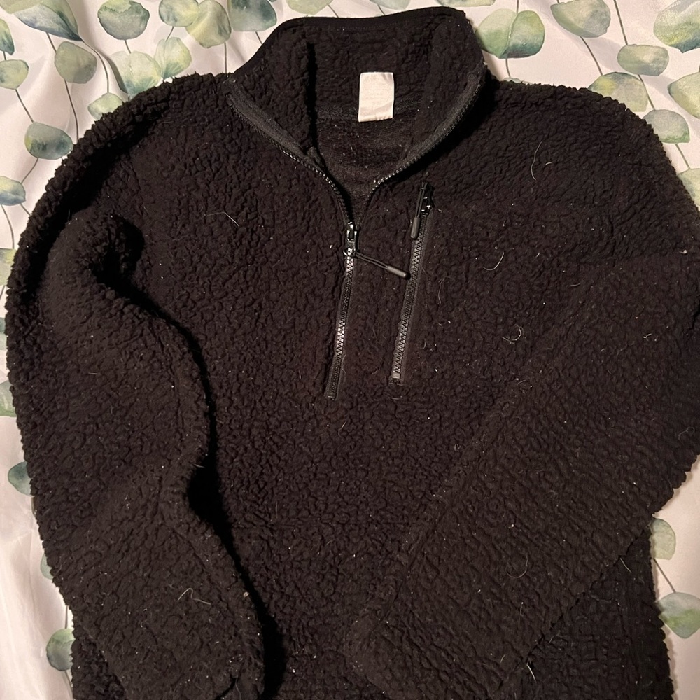 Black teddy jacket